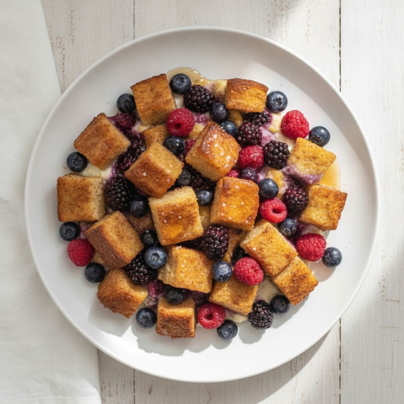 Baked Berry French Toast Casserole