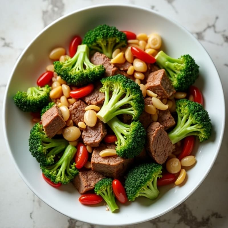 Garlic Ginger Beef and Broccoli Stir-Fry