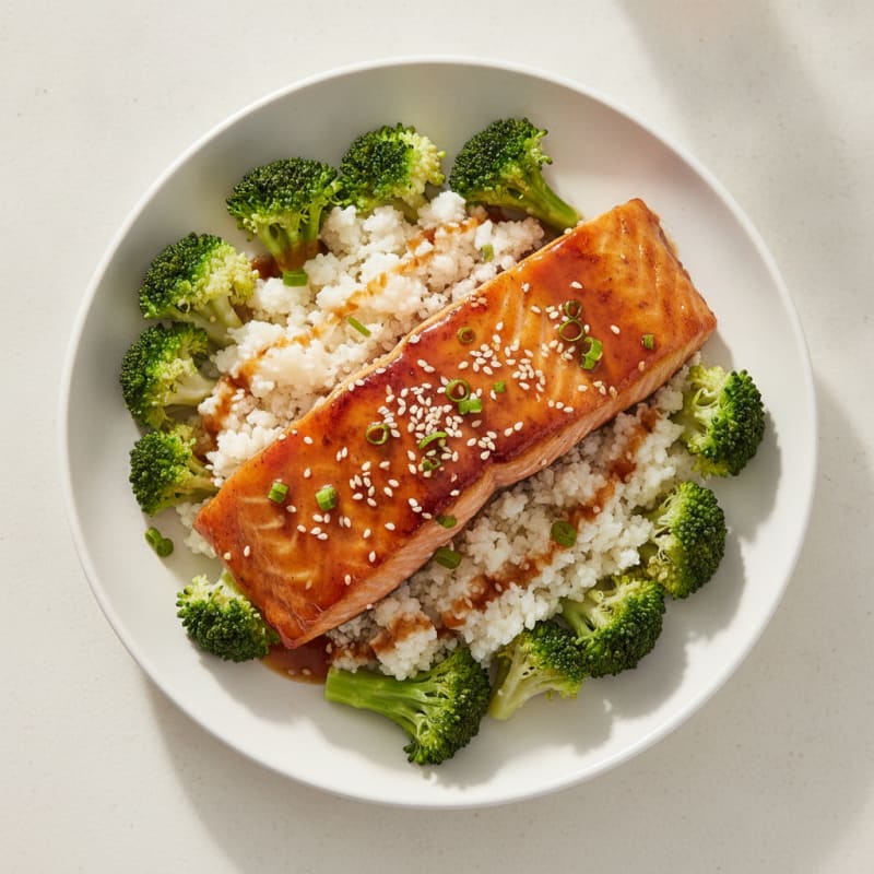 Teriyaki Glazed Salmon