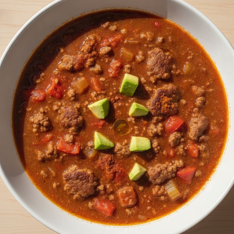 Sweet Slow Cooker Beef Chili