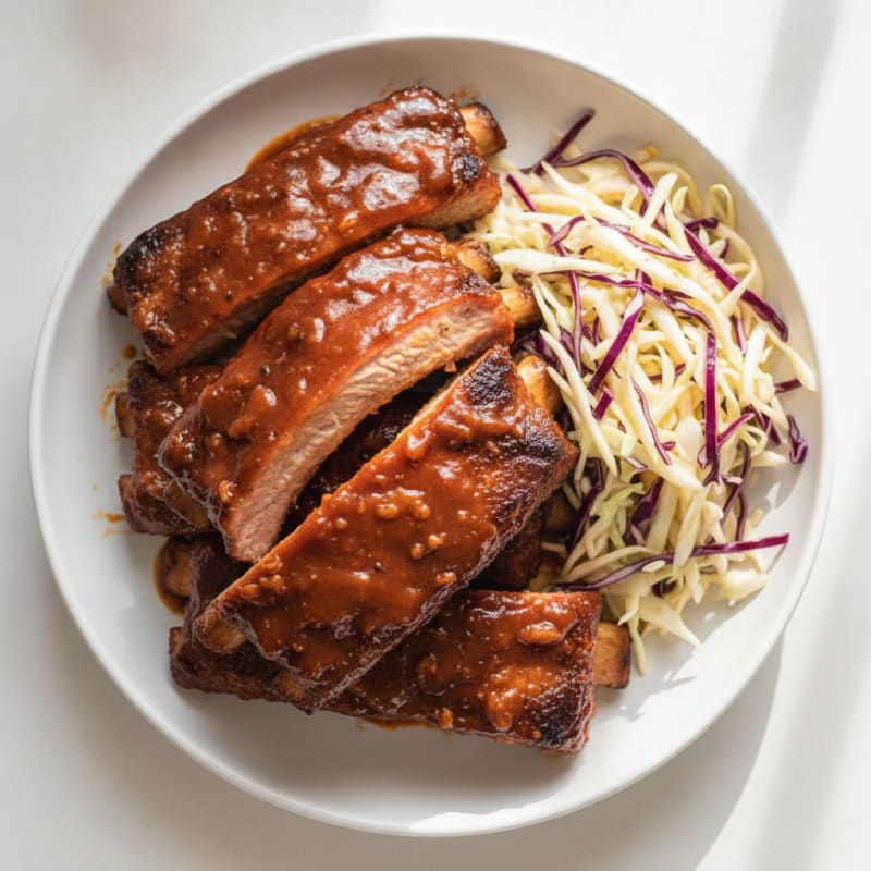 Slow-Cooked BBQ Baby Back Ribs