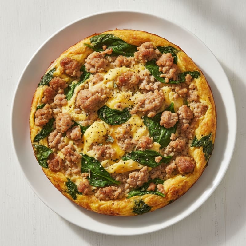 Savory Egg and Turkey Sausage Bake