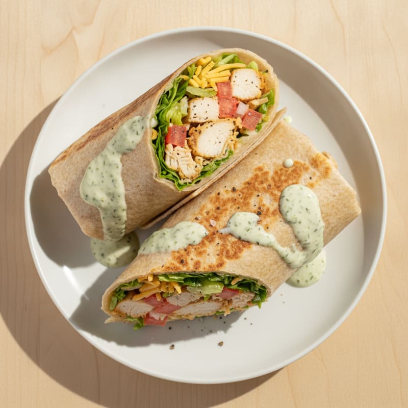 Rotisserie Chicken Ranch Wrap