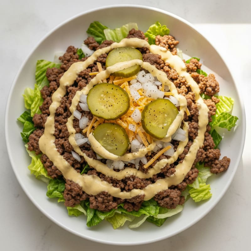 Big Mac Protein Bowl