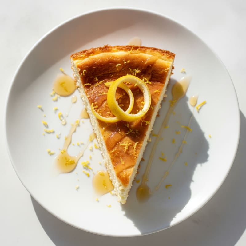 Creamy Greek Yogurt Protein Cheesecake