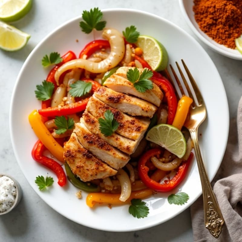 Sheet Pan Chicken Fajitas