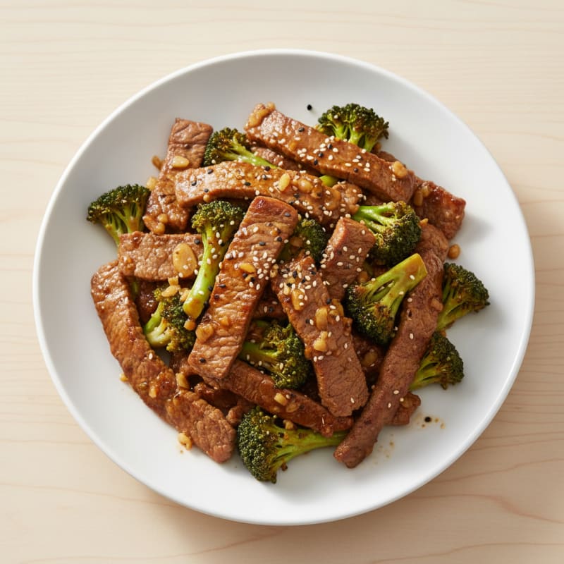 Tender Sesame Beef & Broccoli Stir-Fry