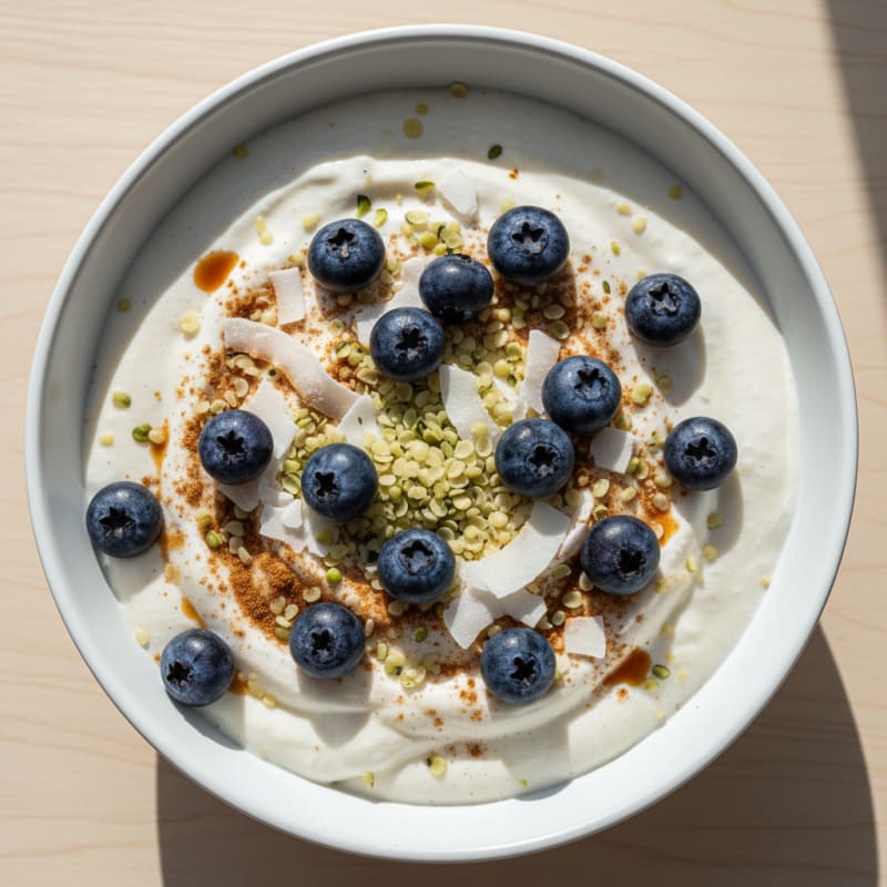 Creamy Coconut Protein Yogurt Bowl