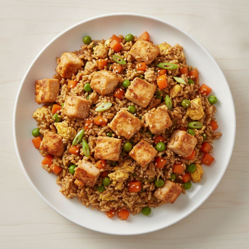 Chicken Fried Rice with Vegetables