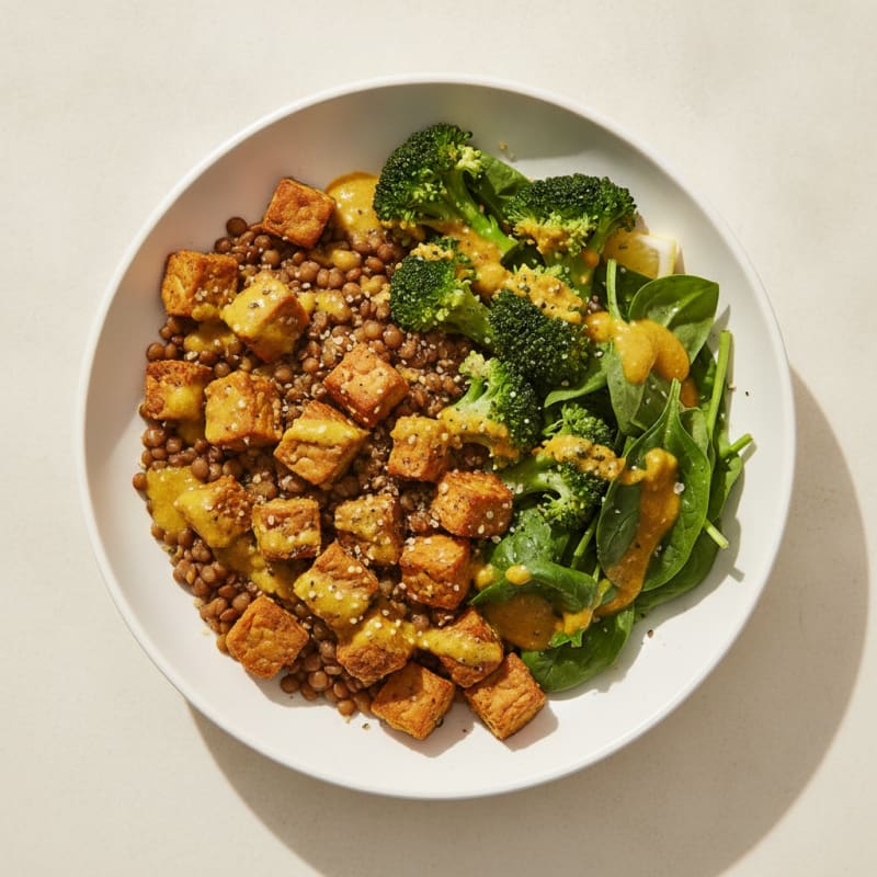 Lentil and Vegetable Detox Bowl