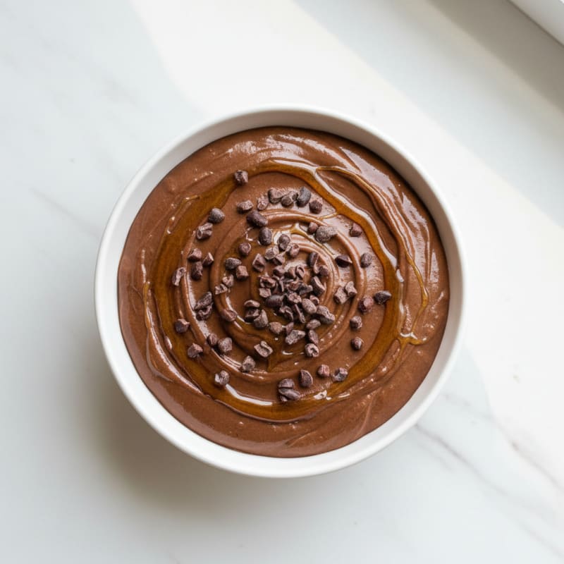 Silky Chocolate Protein Pudding