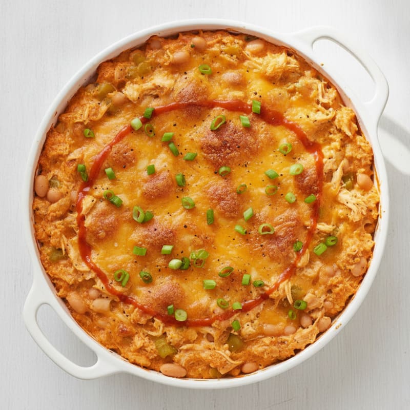 Buffalo Chicken Dip Skillet