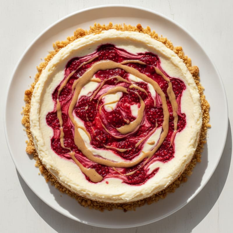 Silky Greek Yogurt Protein Cheesecake