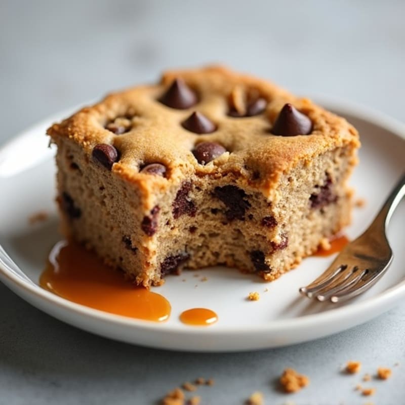 Protein-Packed Almond Flour Chocolate Chip Cookie Cake