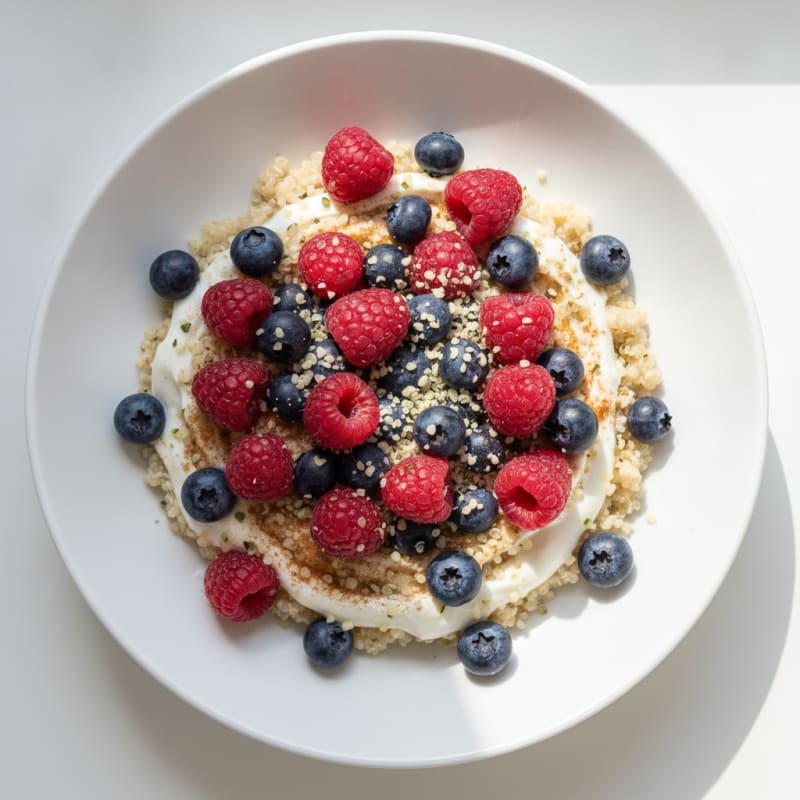 Berry Quinoa Breakfast Bowl