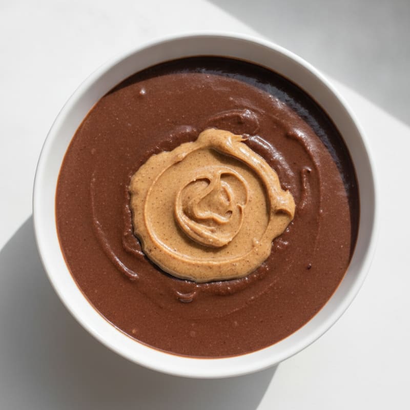 Silky Protein Chocolate Pudding with Greek Yogurt