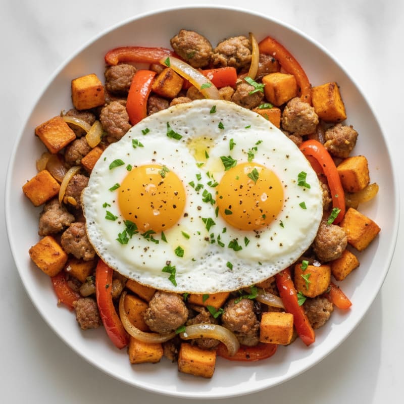 Hearty Sausage and Egg Breakfast Skillet