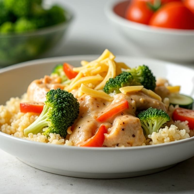 Creamy Chicken and Vegetable Baked Casserole
