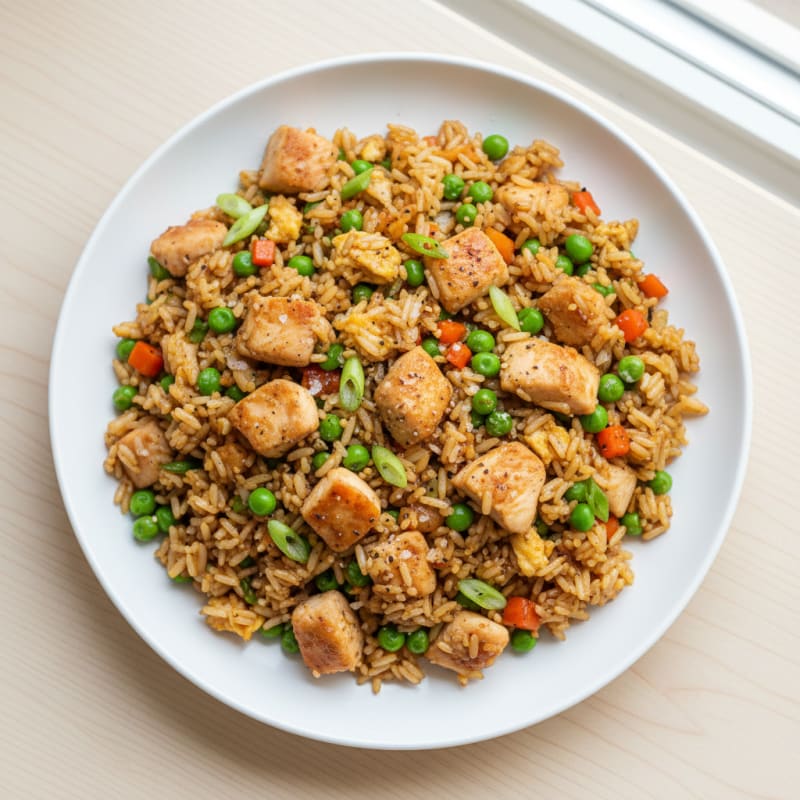 Chicken and Vegetable Fried Rice