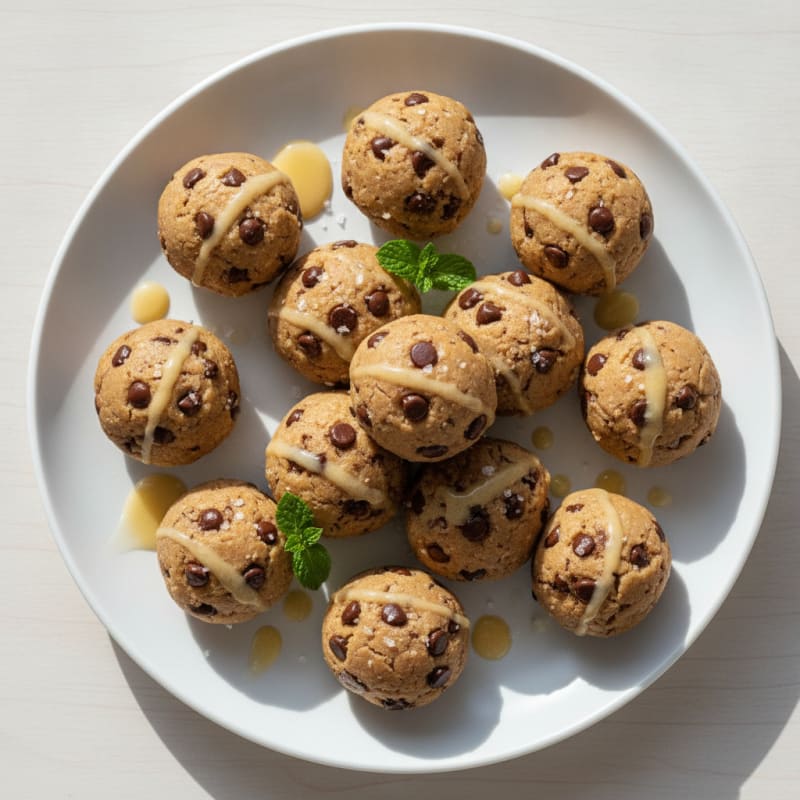 No-Bake Chocolate Chip Cookie Dough Bites