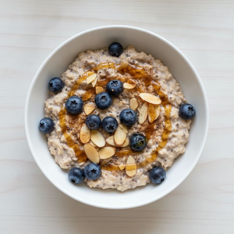 Classic High-Protein Berry Overnight Oats