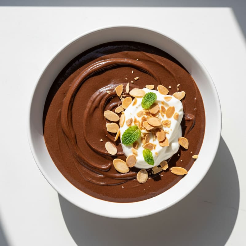 Silky Chocolate Protein Pudding