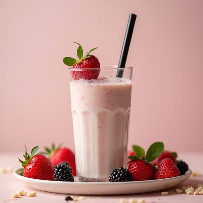 Creamy Vanilla Bean Protein Smoothie
