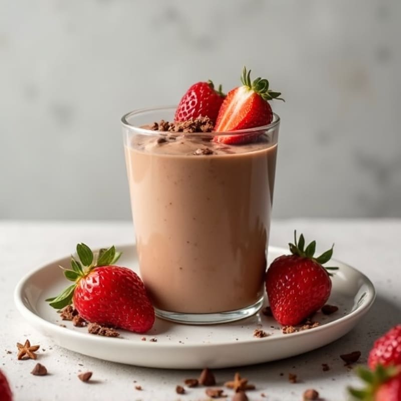 Silky Cottage Cheese Chocolate Protein Pudding