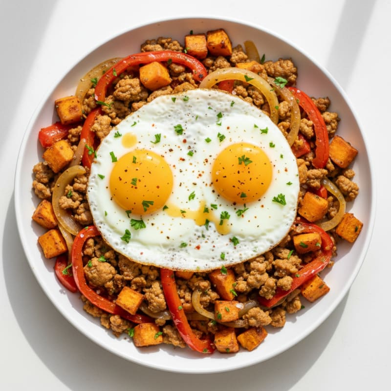 Hearty Grand Slam Breakfast Skillet