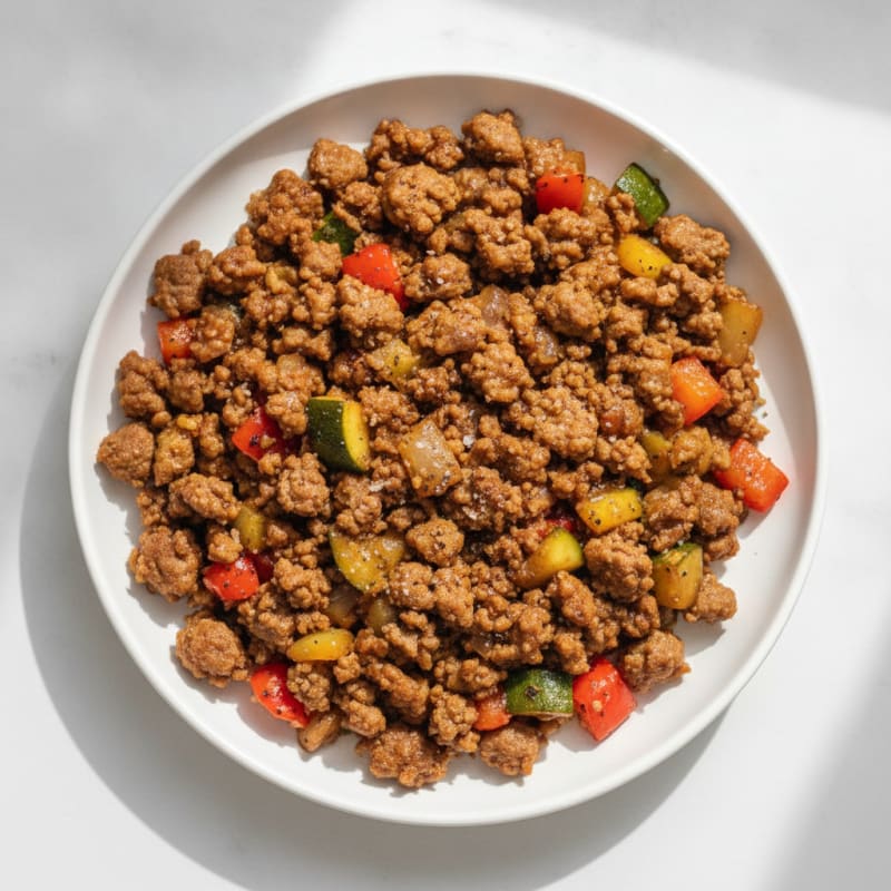 Ground Beef and Vegetable Skillet