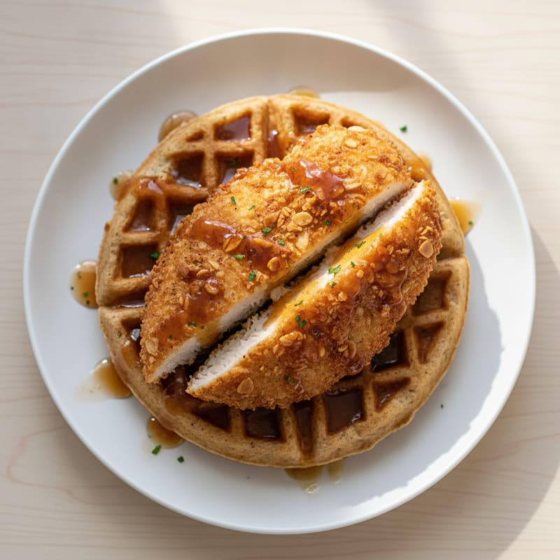Golden Chicken & Waffles