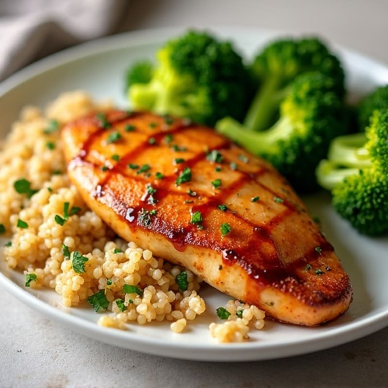 Pan-Seared Ginger-Garlic Glazed Chicken