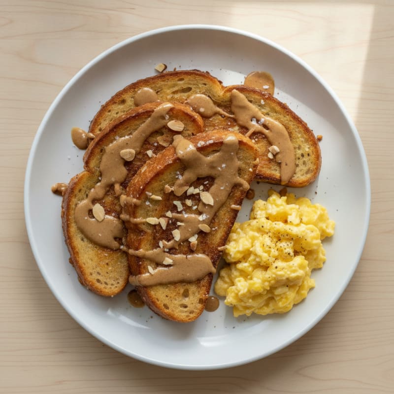 Vanilla Almond Butter French Toast