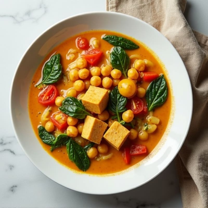 Creamy Coconut Curry Chickpea Stew