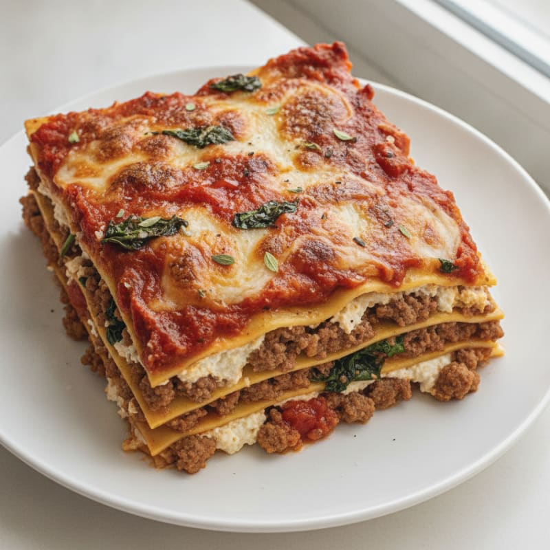 Classic Beef and Ricotta Lasagna