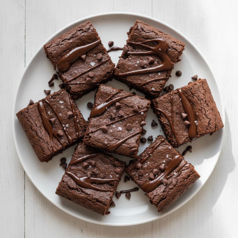 Double Chocolate Protein Brownies