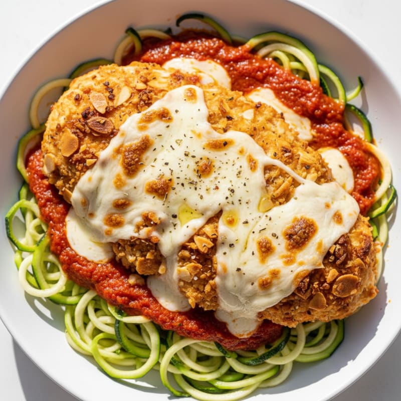 Baked Chicken Parmesan with Marinara