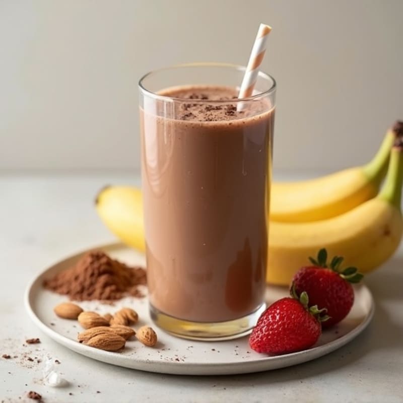 Creamy Chocolate Protein Smoothie