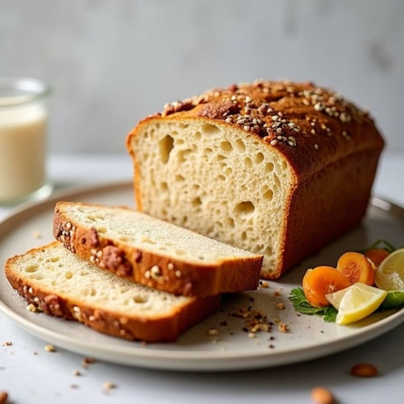 High-Protein Seeded Almond Flour Bread
