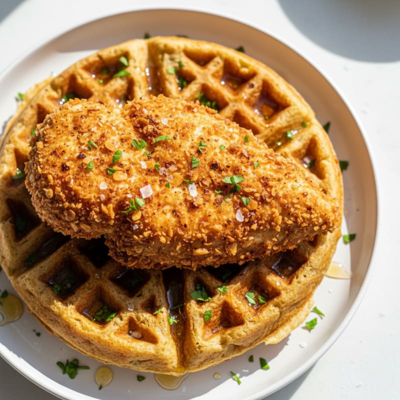 Golden Chicken & Waffles