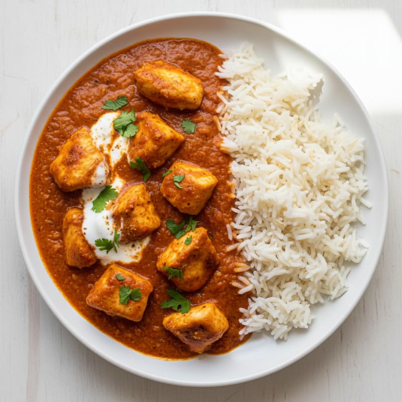 Chicken Tikka Masala with Basmati Rice