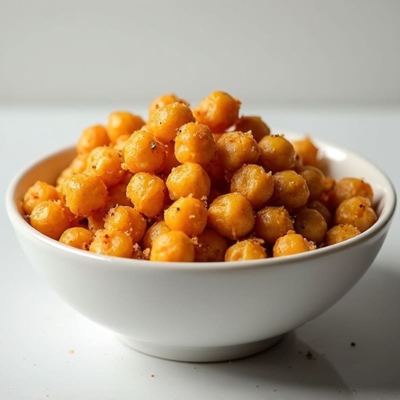 Crispy Roasted Chickpeas with Lemon-Herb Seasoning