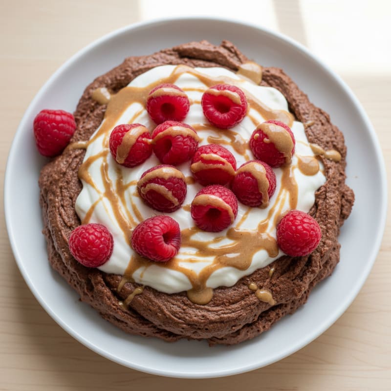 Silky Chocolate Protein Pudding with Greek Yogurt