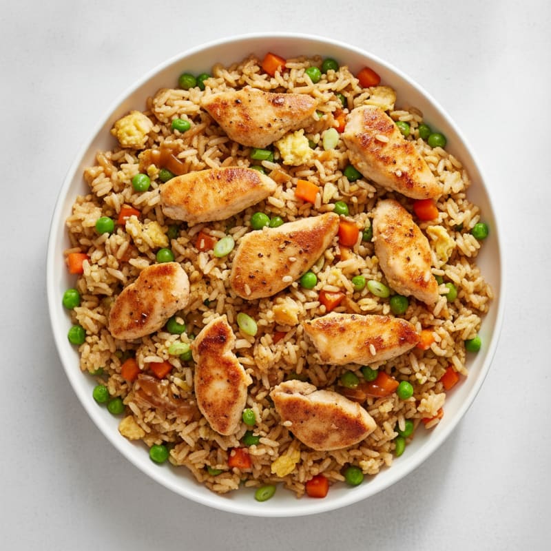 Chicken Fried Rice with Vegetables