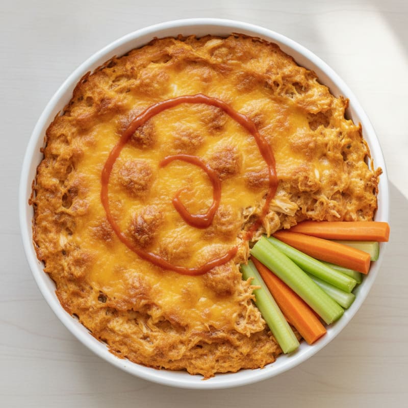 Buffalo Chicken Dip with Cream Cheese