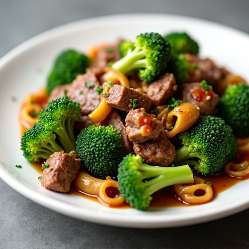 Ginger-Garlic Beef and Broccoli Stir-Fry