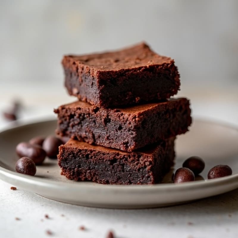 Fudgy Chocolate Black Bean Brownies