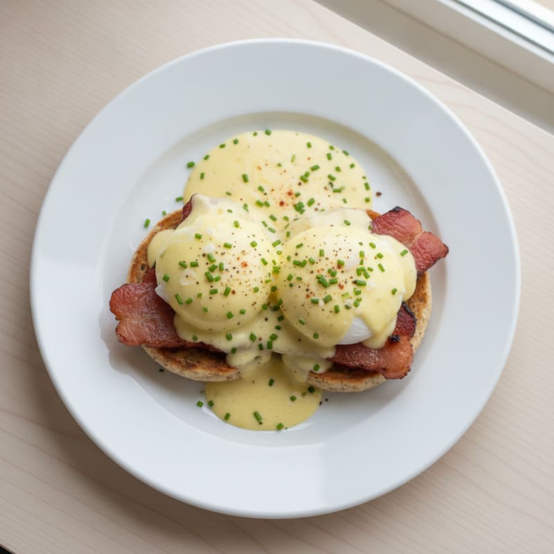 Classic Eggs Benedict with Hollandaise