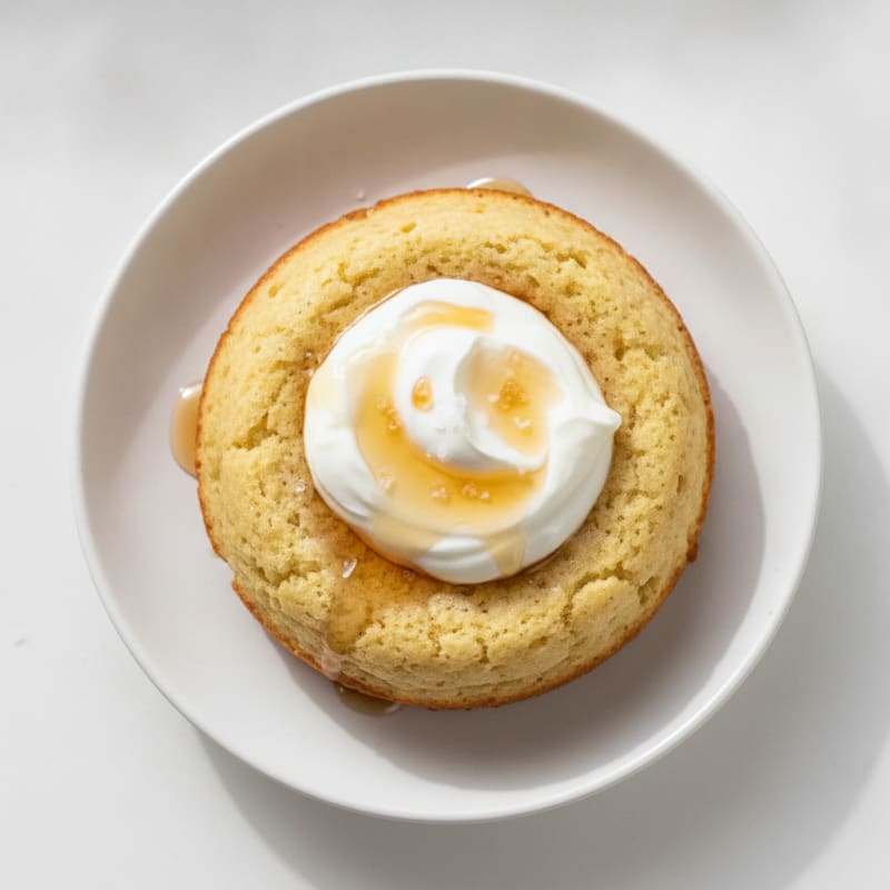 Almond Flour Vanilla Mug Cake