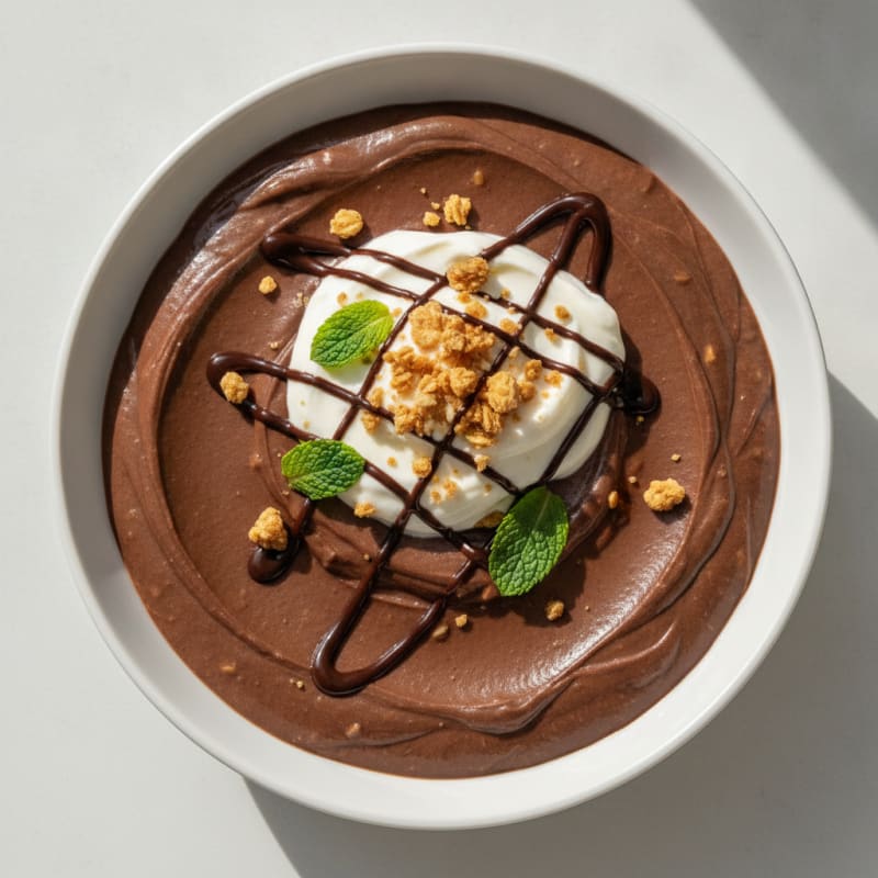 Silky Chocolate Protein Pudding